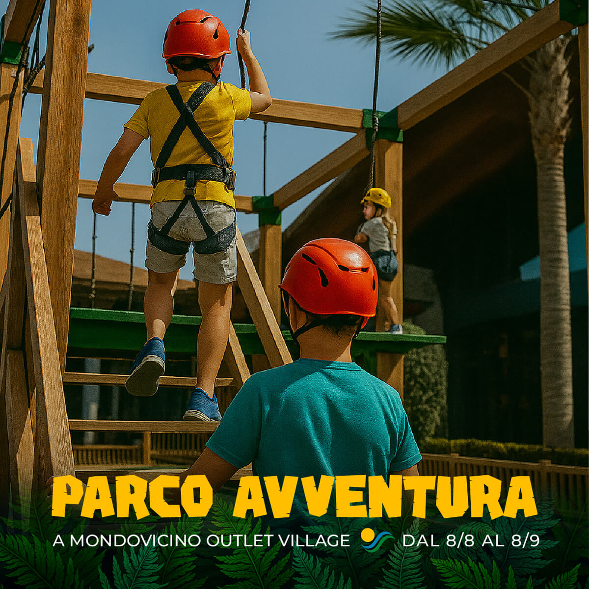 PARCO AVVENTURA A MONDOVICINO OUTLET VILLAGE