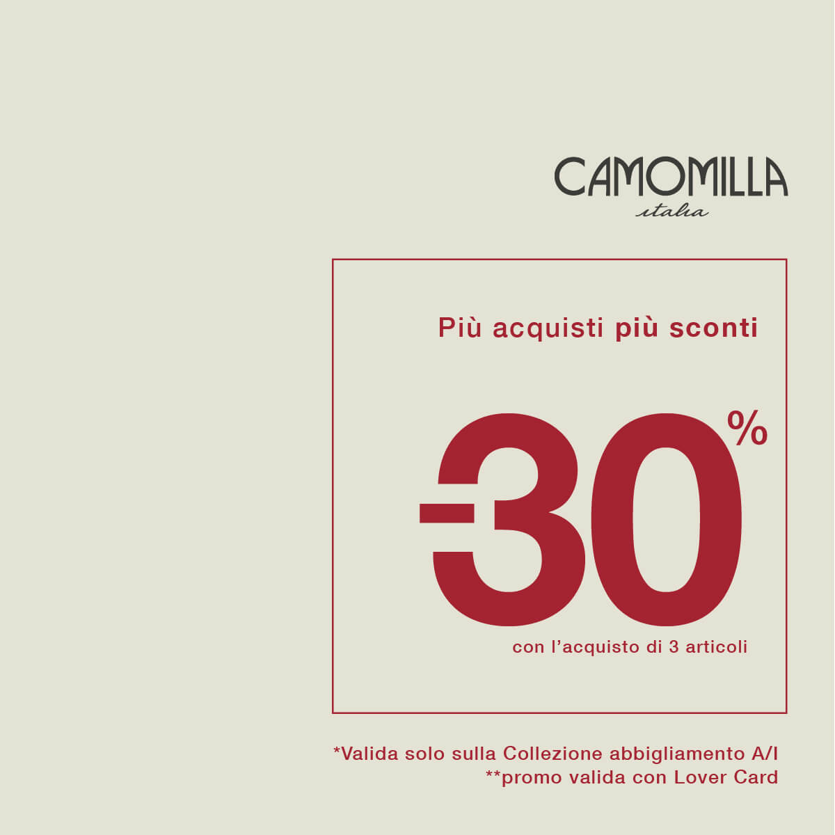 Camomilla Italia